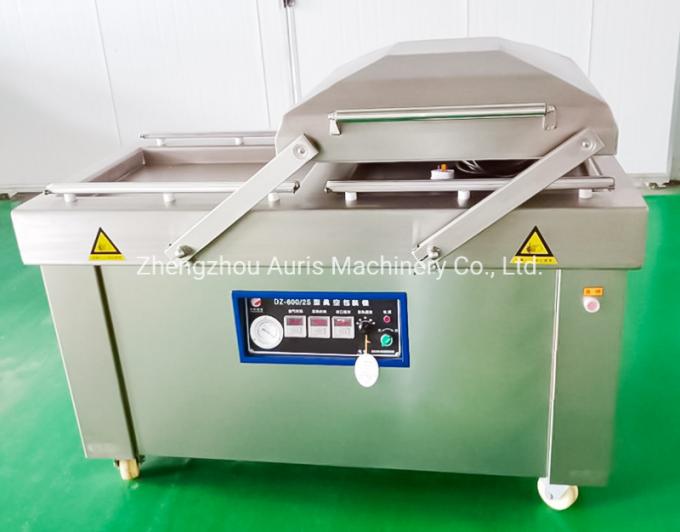 Industriële Vacuüm van het de Kamervlees van de Verpakkingsmachine Dubbele van de het Voedsel Vacuümverzegelaar de Verpakkingsmachine