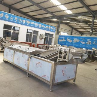 Industriële van de de Machinelijn van de Pindabraadpan de Pinda'spitten die Lijn braden