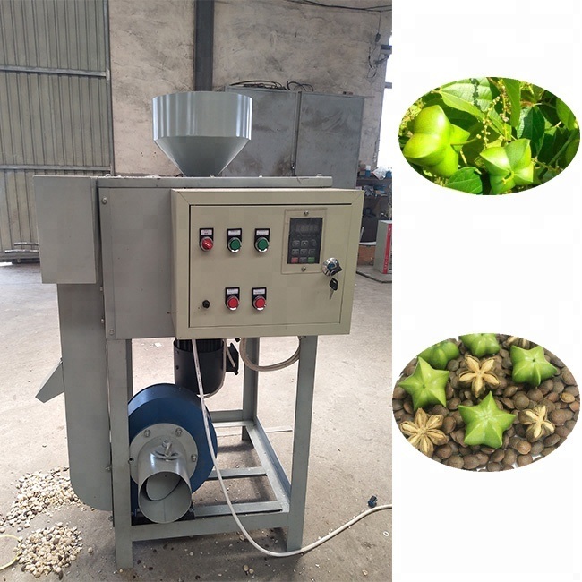 Grote Capaciteit Sacha Inchi Melon Seeds Removing die de scheidingsmachine schillen van Machinesacha inchi nuts shell