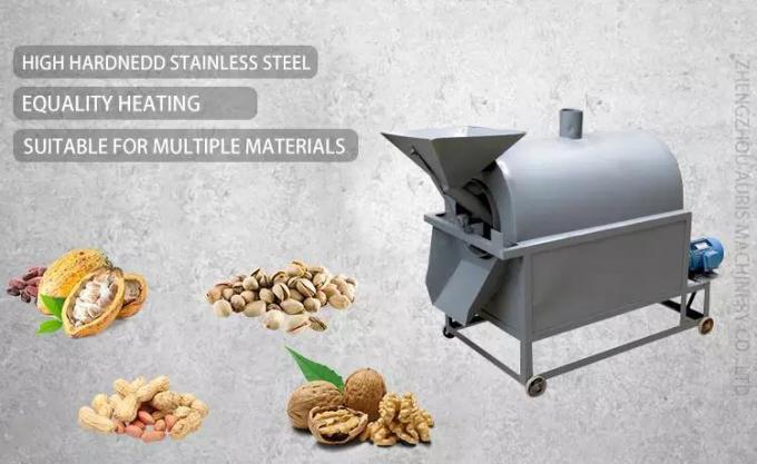 Automatische Koffie Bean Roaster Food SUS201 SUS304 van het cachou de Verse Braadstuk 0