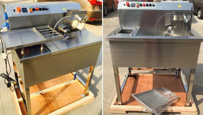 Jzj30 Industriële de Chocolade Smeltende Aanmakende Machine van de Chocolade Gietende Pot 1