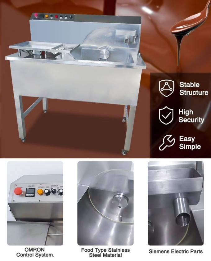 Jzj30 Industriële de Chocolade Smeltende Aanmakende Machine van de Chocolade Gietende Pot 4