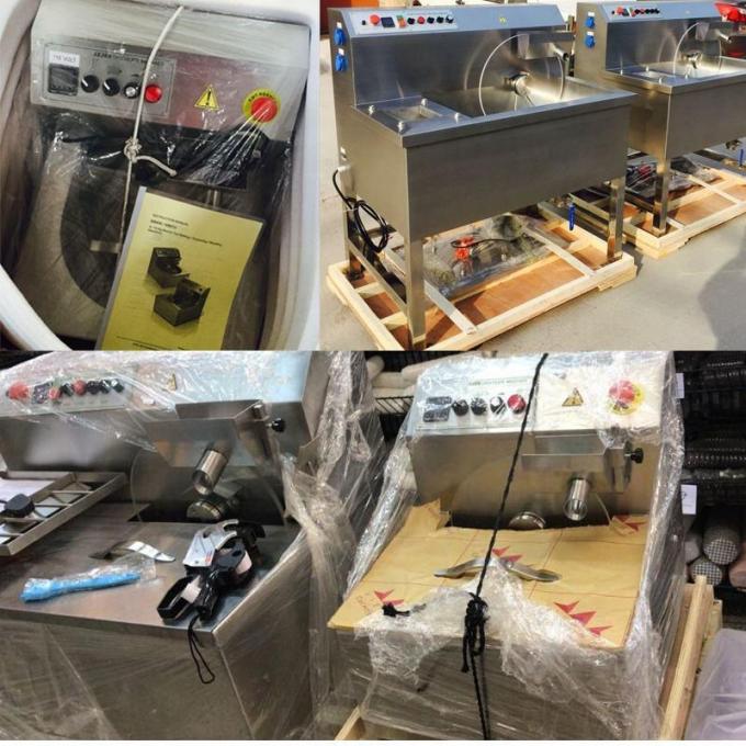 De elektrische van de de Machinechocolade van de Chocoladebereidingschocolade Smeltende Aanmakende Machine 1