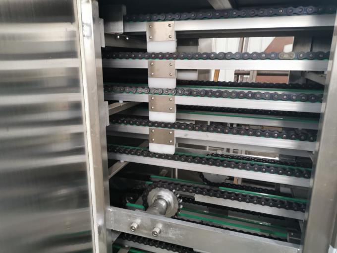 Industriële Snackmachines Twee Kleurencentrum die Hete de Depositeurchocoladereep vullen die van de Chocoladeautomaat het Vormen van Machine maken