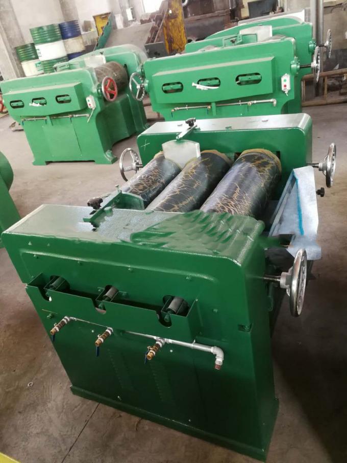 Malende Machine van de drie Rol de Drievoudige Rol of de Machine van Ink Roll Dyeing van de Chocolademolen 1