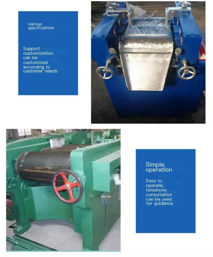 Malende Machine van de drie Rol de Drievoudige Rol of de Machine van Ink Roll Dyeing van de Chocolademolen 5