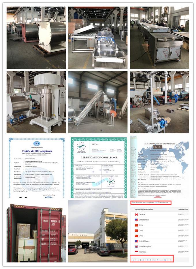 Industriële van de Dringende Machinecococa van de Cacaoalcoholische drank van de het Poederverwerking de Machinelijn