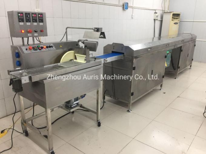 Sss304 Automatische van de de Machine Koeltunnel van de Chocoladedeklaag het Suikergoedkleder 8