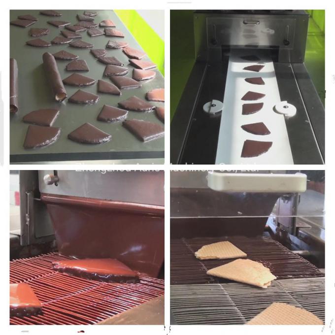 Sss304 Automatische van de de Machine Koeltunnel van de Chocoladedeklaag het Suikergoedkleder 9