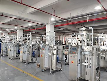 De automatische Bonen die van de de Verpakkingsmachine van de Korrel Wegende Chocolade Machine verzegelen 6