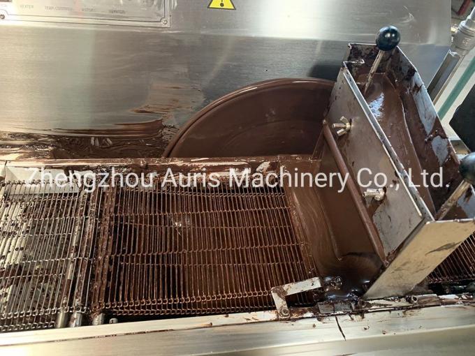 de Machine van het de Chocoladeafgietsel van 10m Min Chocolate Tempering Machine Enrobing 304ss 7