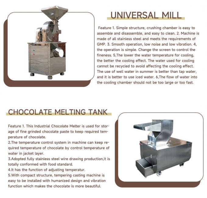 500kg h-het deponeren van Mini Chocolate van de Chocolade Aanmakende Machine Kleine Machine 7
