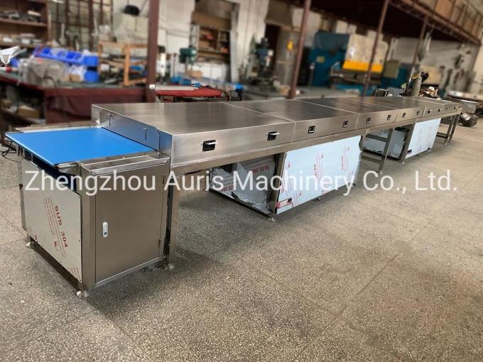 Het hullen van van het het Koekjessuikergoed van de Chocolade Aanmakende Machine Vormende de Machine Koeltunnel 8