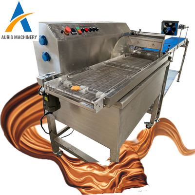 de Machine van het de Chocoladeafgietsel van 10m Min Chocolate Tempering Machine Enrobing 304ss