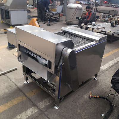 Gezouten Hairtail-van de Verwerkingsmachines van Blokvissen Verse de Vissensnijmachine