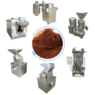 Van het de Cacaopoeder van Aurisbean to bar chocolate machine 300kg H de Verwerkingsmachine