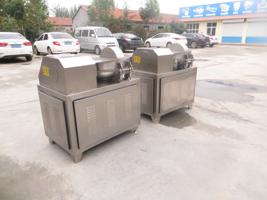 Van de het Fruitwortel van Ham Slicer Vegetable Cutting Machine 70kg/Pot de Kubussnijder