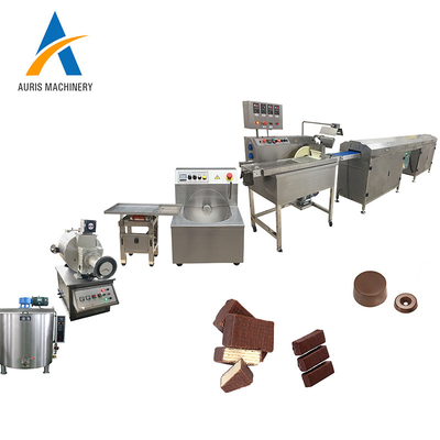 Volledig Automatische van de de Chocoladereepproductielijn van 200kg H Malende het Schilmesjesnack