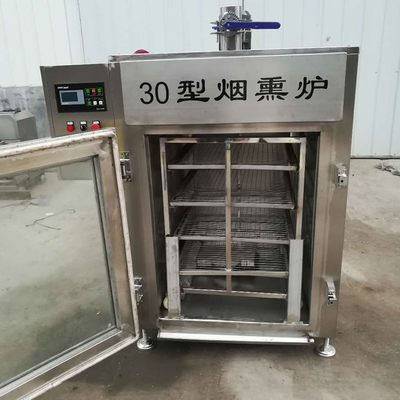 Roestvrij staal 304 van het de Partijbacon van de Vlees het Rokende Oven 30kg Huis van de de Worstrook Droge