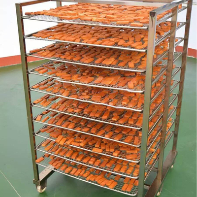 Roestvrij staal 304 van het de Partijbacon van de Vlees het Rokende Oven 30kg Huis van de de Worstrook Droge