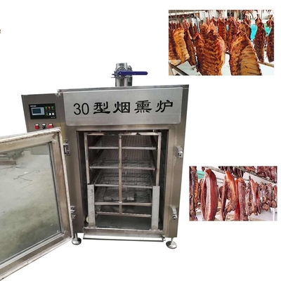 Roestvrij staal 304 van het de Partijbacon van de Vlees het Rokende Oven 30kg Huis van de de Worstrook Droge