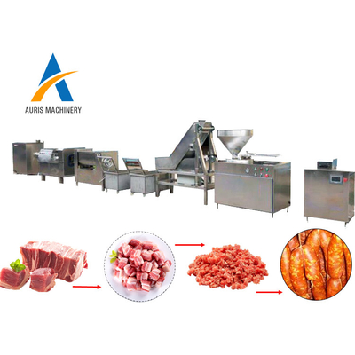 304ss automatische Worst het Vullen Machine die Stuffer Sausage Machine verdraaien