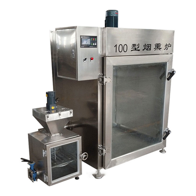 100kg van de Machine30kw Industriële Vissen van het partijvlees de Rokende Rokende Machine