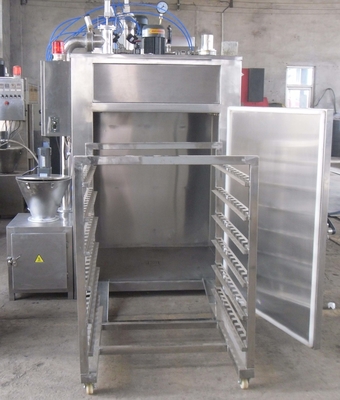 100kg van de Machine30kw Industriële Vissen van het partijvlees de Rokende Rokende Machine