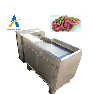 Gevogelte Bevroren van de de Snijmachine Hoge Productiviteit van Dicer van de Vleeskubus het Rundvleessnijmachine