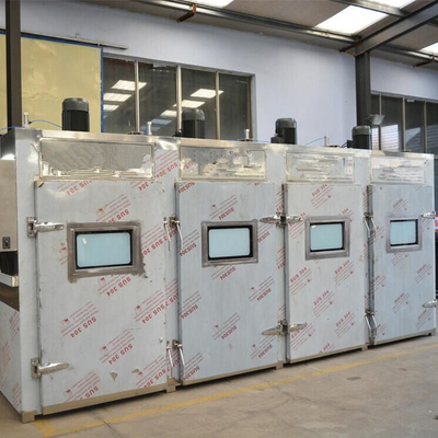 380v PLC 100kg van de vlees Rokende Machine het Huisoven van de Partij Industriële Rook