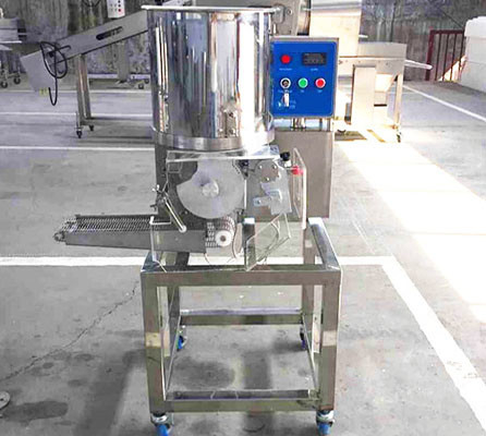 De kleine Commerciële Hamburger die van Hamburgerpatty machine chicken 2100PCS/H Machine maken
