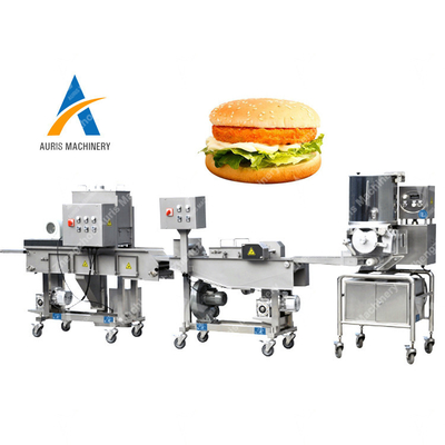 De automatische van de de Machinehamburger van de Vleespasteimaker Machine van het de Kippengoudklompje