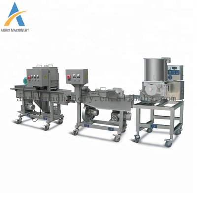 500kg/H de Machine van de de Pasteiverwerking van hamburgerpatty machine shawarma chicken beef