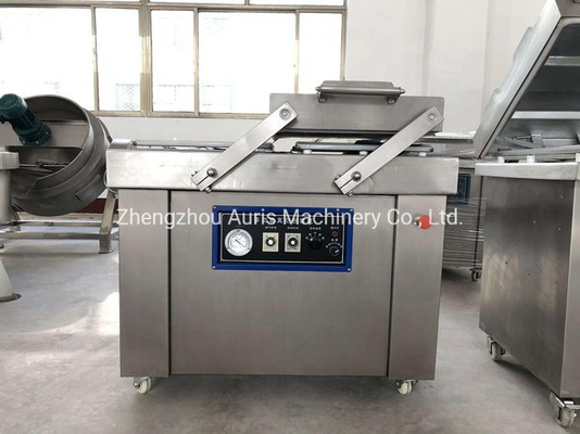 Dubbele van het de Machinevoedsel van de Kamervacuümverzegeling Vacuüm de Verpakkingsmachine
