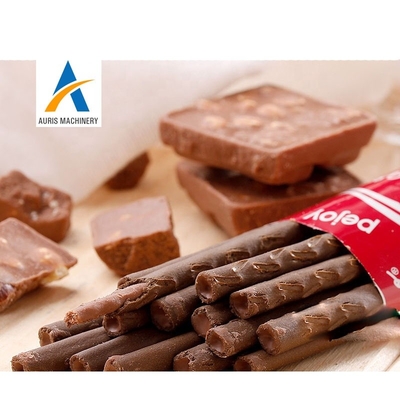 380v Chocoladebereidingsmachine die Behandelde Commerciële Chocolade Smeltende Machine hullen