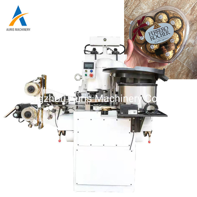 Kleine Commerciële van de de Balchocolade van de Muntstuk Verpakkende Machine de Folie Verpakkende Machine