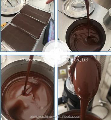 De automatische Machine van de Chocolademelter van de Chocolade Aanmakende Machine Zwarte AT6