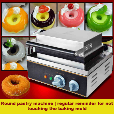 Van de de Doughnutmaker van de persplaat Commerciële de Machines Auto Veelvoudige Doughnuts