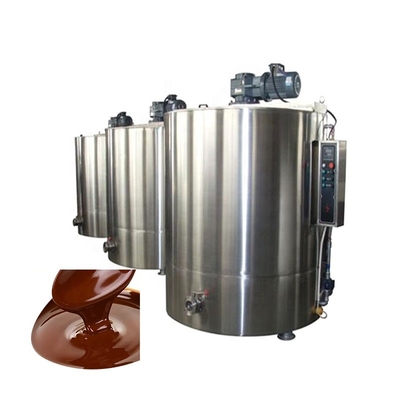 De professionele van de de smeltende pottenchocolade van de roestvrij staalchocolade van de de holdingstank chocolade mengende en aanmakende tank