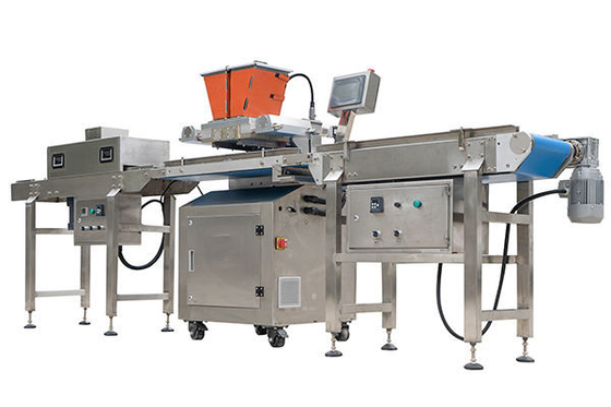 2d/3d één Geschotene Dubbele Kleurenchocoladeschilfers die Machinechocolade het Deponeren automaat maken