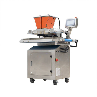 2d/3d één Geschotene Dubbele Kleurenchocoladeschilfers die Machinechocolade het Deponeren automaat maken