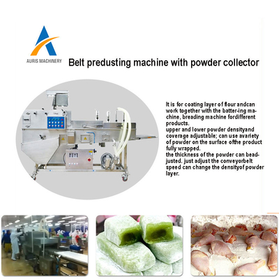 De kippengoudklompjes en de rundvleeshamburger die Industrieel automatisch vleeslapje vlees verwerken drukken ruw pasteitje vormt brood makend machine