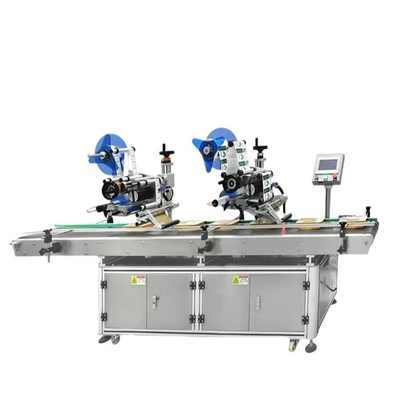 De automatische machines van het vliegtuigetiket verdubbelen groente vastklampen zich film etiketteringsmachine