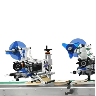 De automatische machines van het vliegtuigetiket verdubbelen groente vastklampen zich film etiketteringsmachine