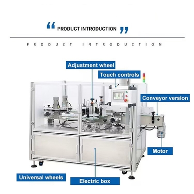 Automatische de Antisticker van het Stamperetiket Kosmetische Etiketteringsmachines Zelfklevende Instrumentendoos Etiketteringsmachine