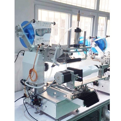 Multifunctionele roterende etiketteringsmachines halfautomatische ronde vlakke fles tweezijdige etiketteringsmachine