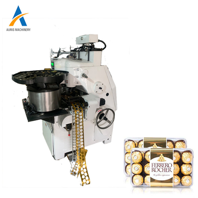 Gouden de verpakkende Machine van de Muntstukchocolade Chocoladebereidingsmachine de volledig Automatische Machine van de Hoog rendementverpakking